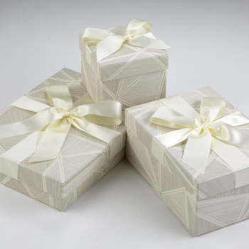 Die Accessoires-Boxen Ivory Laser eignen sich perfekt zur Lagerung Ihrer Accessoires.